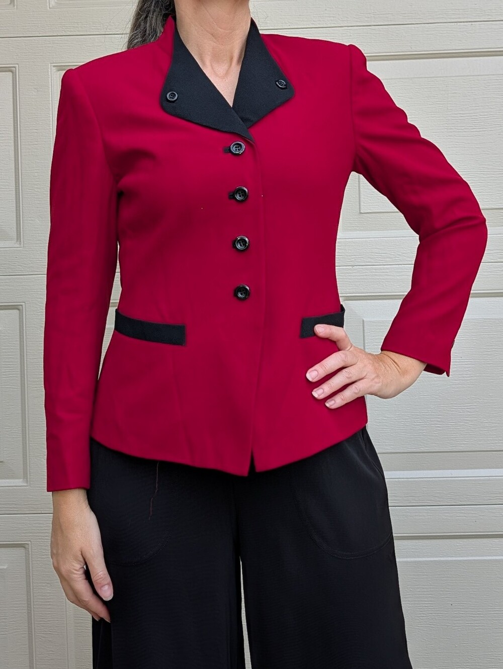 vintage KASPER ASL 1940's style jacket 2 4